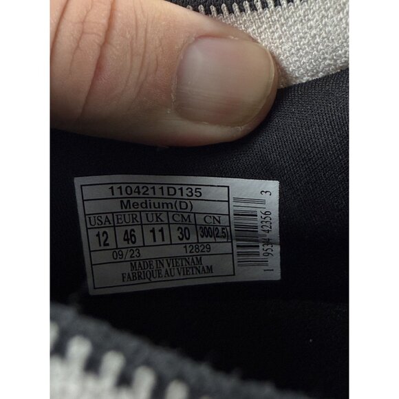 Brooks Glycerin 21 Stealthfit GTS 1104221D135 White/Black Running Shoe M12 $160 - Picture 9 of 10